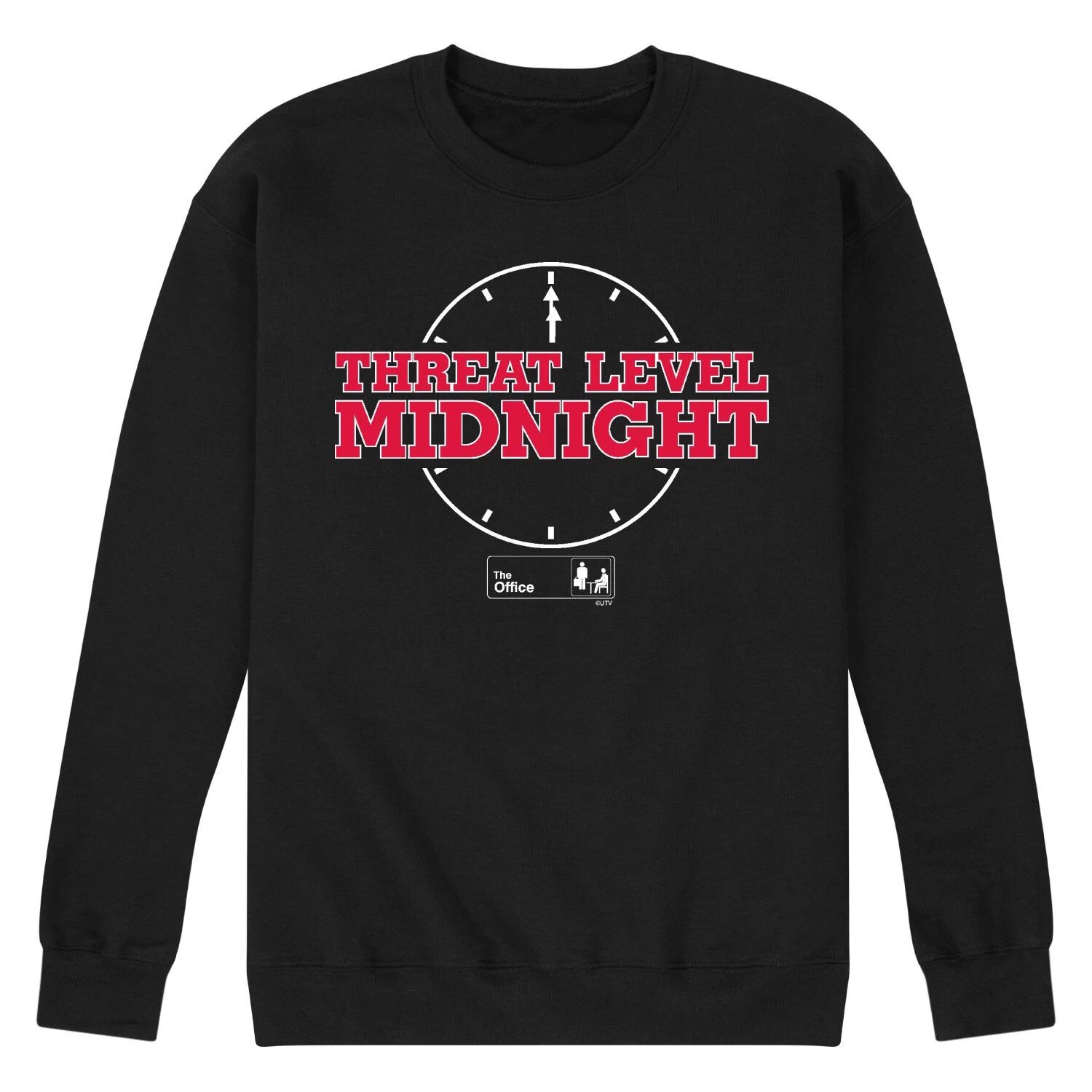 

Мужская толстовка The Office Threat Level Midnight Licensed Character