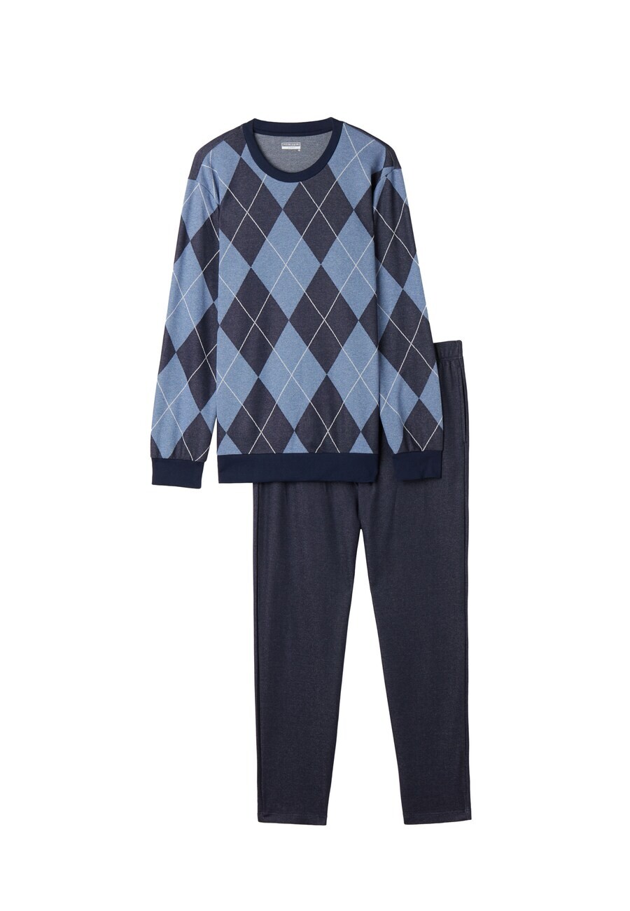 

Пижама INTIMISSIMI Long Pajamas, цвет Night blue/Light blue
