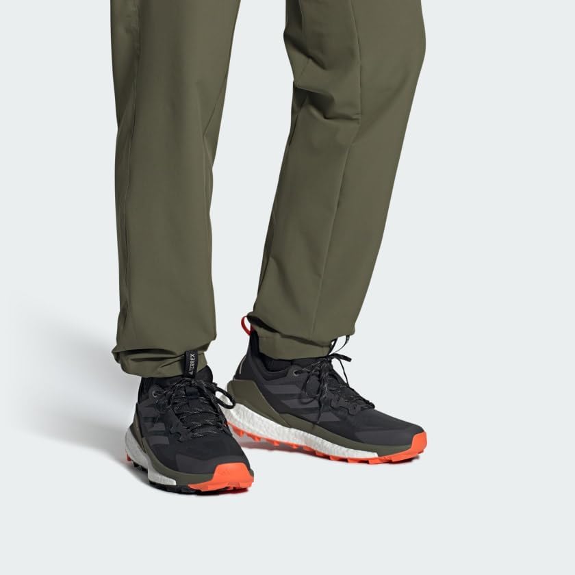 Мужские кроссовки Adidas Terrex Free Hiker 2.0 Low, черный/серый — фото 3