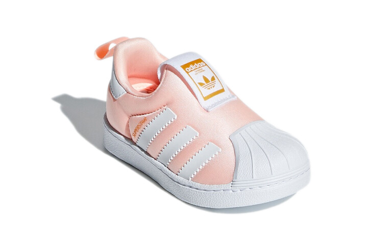 Кроссовки adidas originals SUPERSTAR 360 Toddler Shoes TD Low-top Pink/white — фото 3