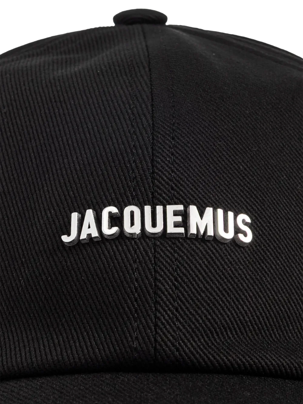 Бейсболка Jacquemus The Gadjo, черная — фото 3