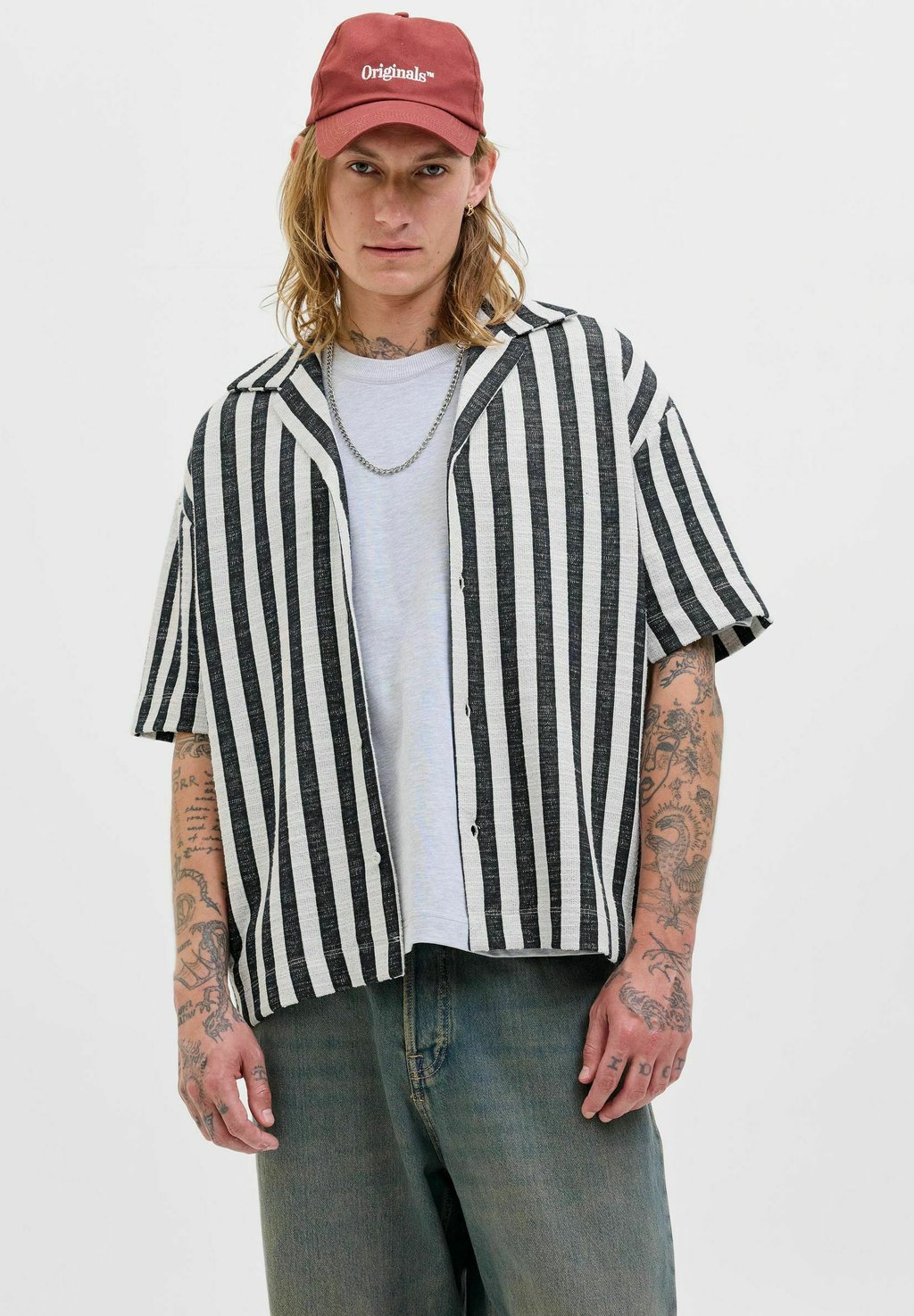 

Рубашка Jack & Jones, темно-синий