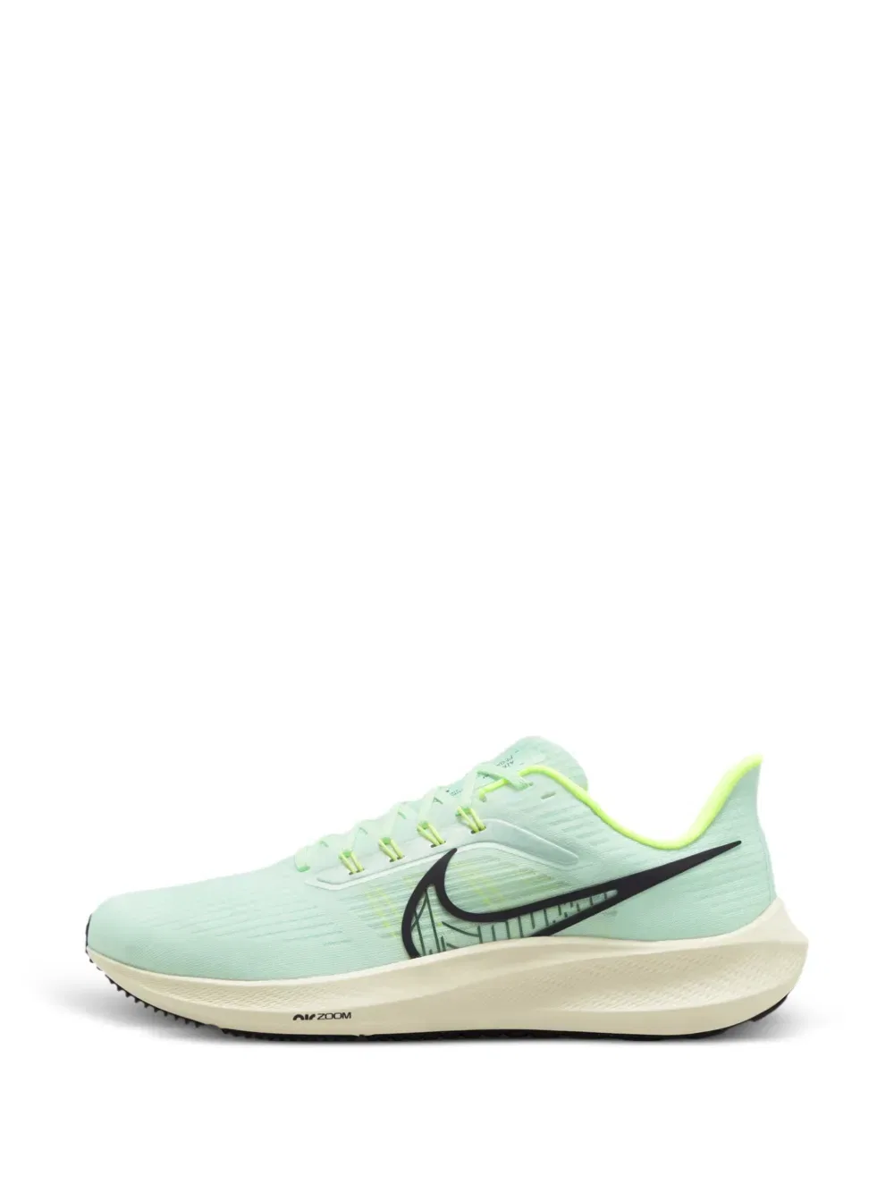 Кроссовки Zoom Pegasus на шнуровке Nike, зеленый