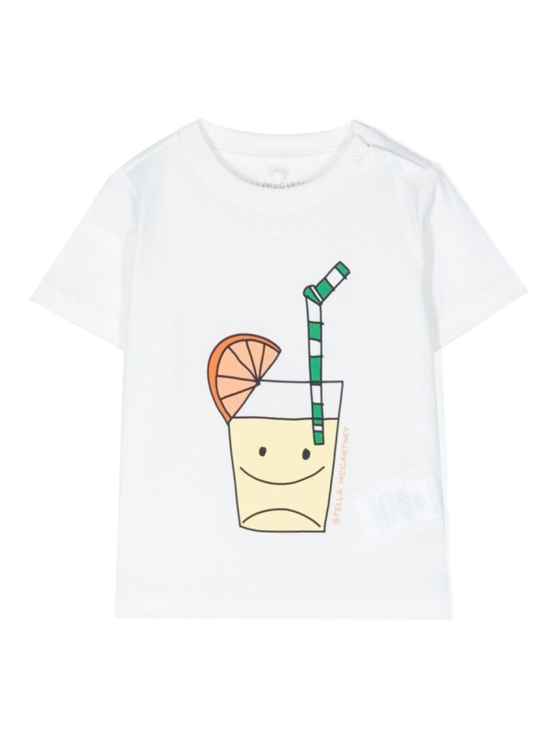 

Stella McCartney Kids футболка с графичным принтом, белый