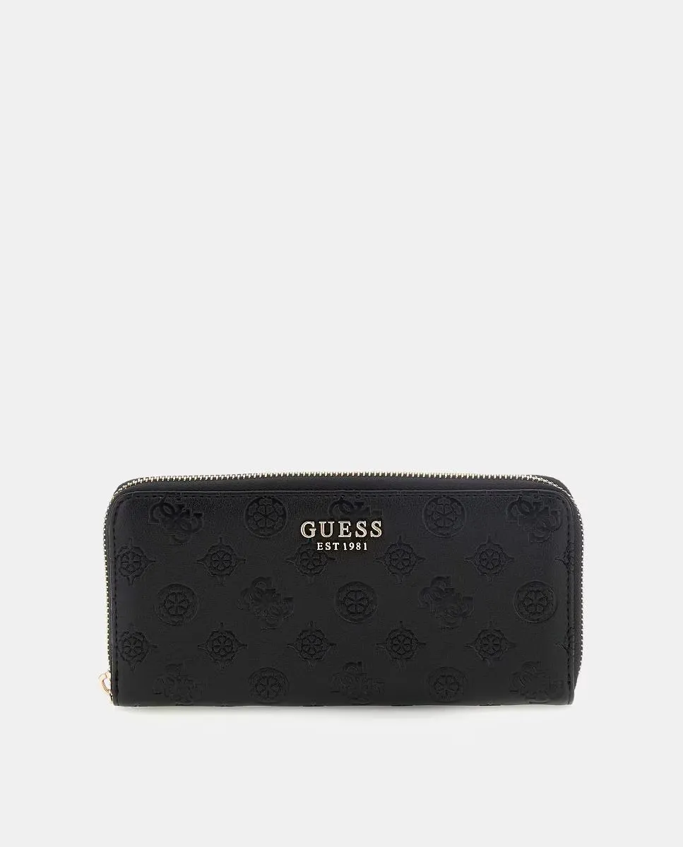 

Большая сумка с молнией и ручкой Guess, черный