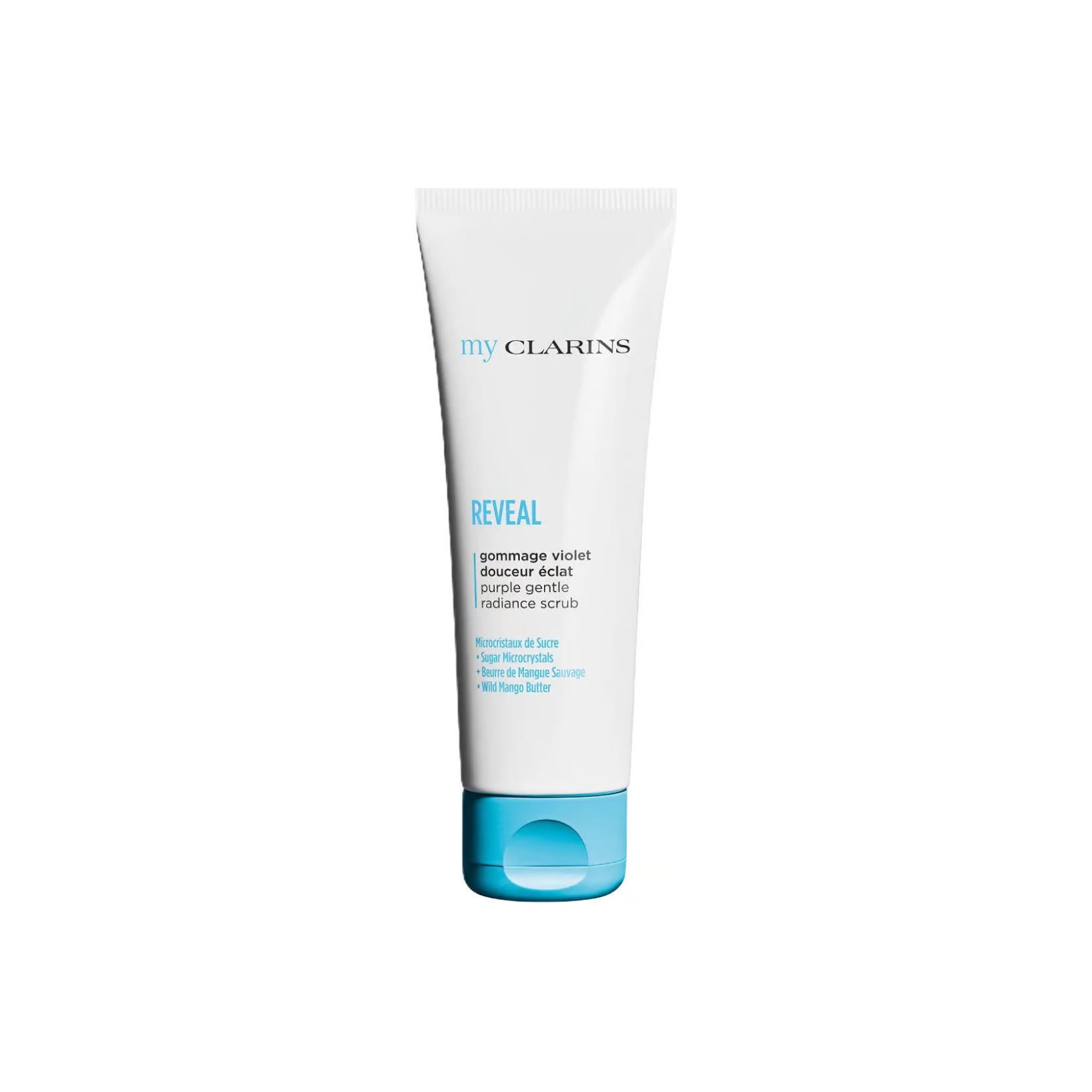 JIAOYUNSHI Пурпурный мягкий скраб для отшелушивания и очищения 50ml CLARINS, 50ml — фото 2