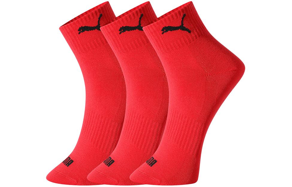 

Высокие носки унисекс 3 пары красные PUMA