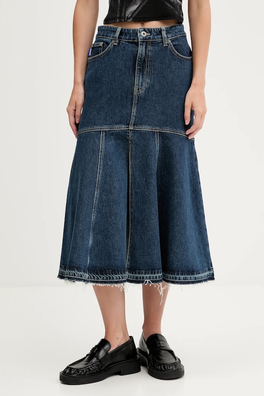 

Джинсовая юбка HUGO Blue gidya_b, темно-синий