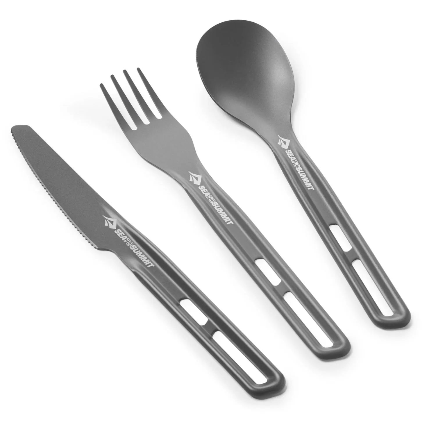 

Набор столовых приборов Frontier Ultralight из 3 предметов Sea to Summit, Hard Anodised Grey