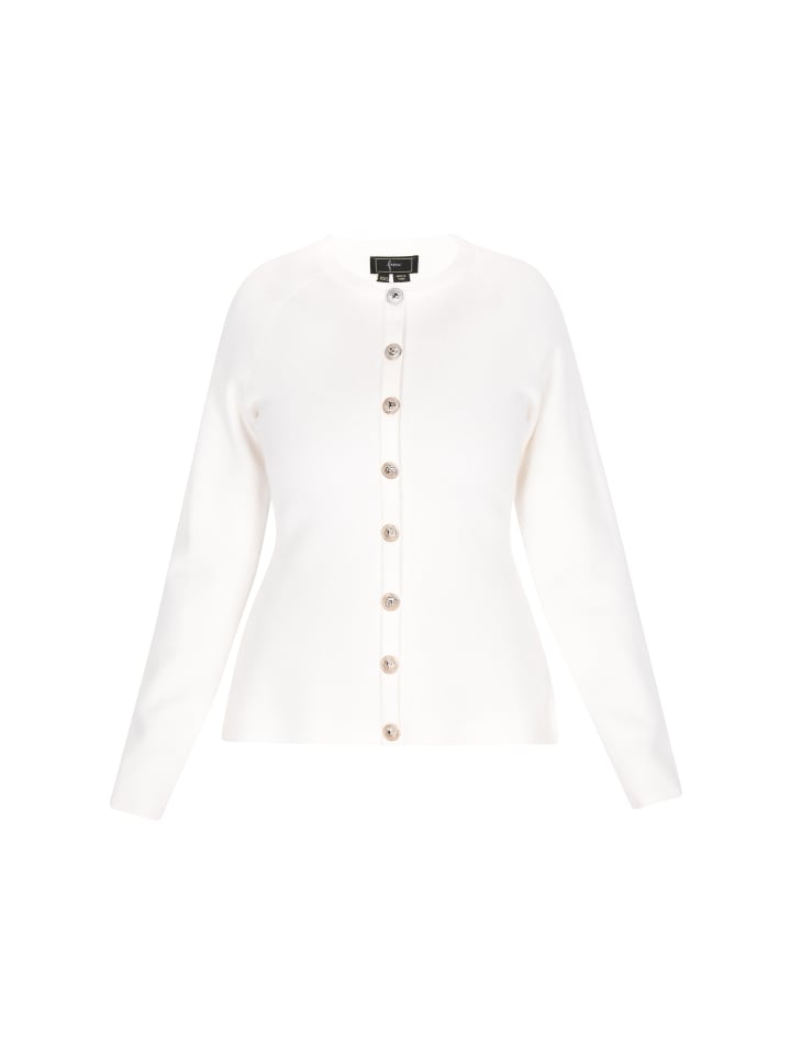 

Женский кардиган цвета слоновая кость faina