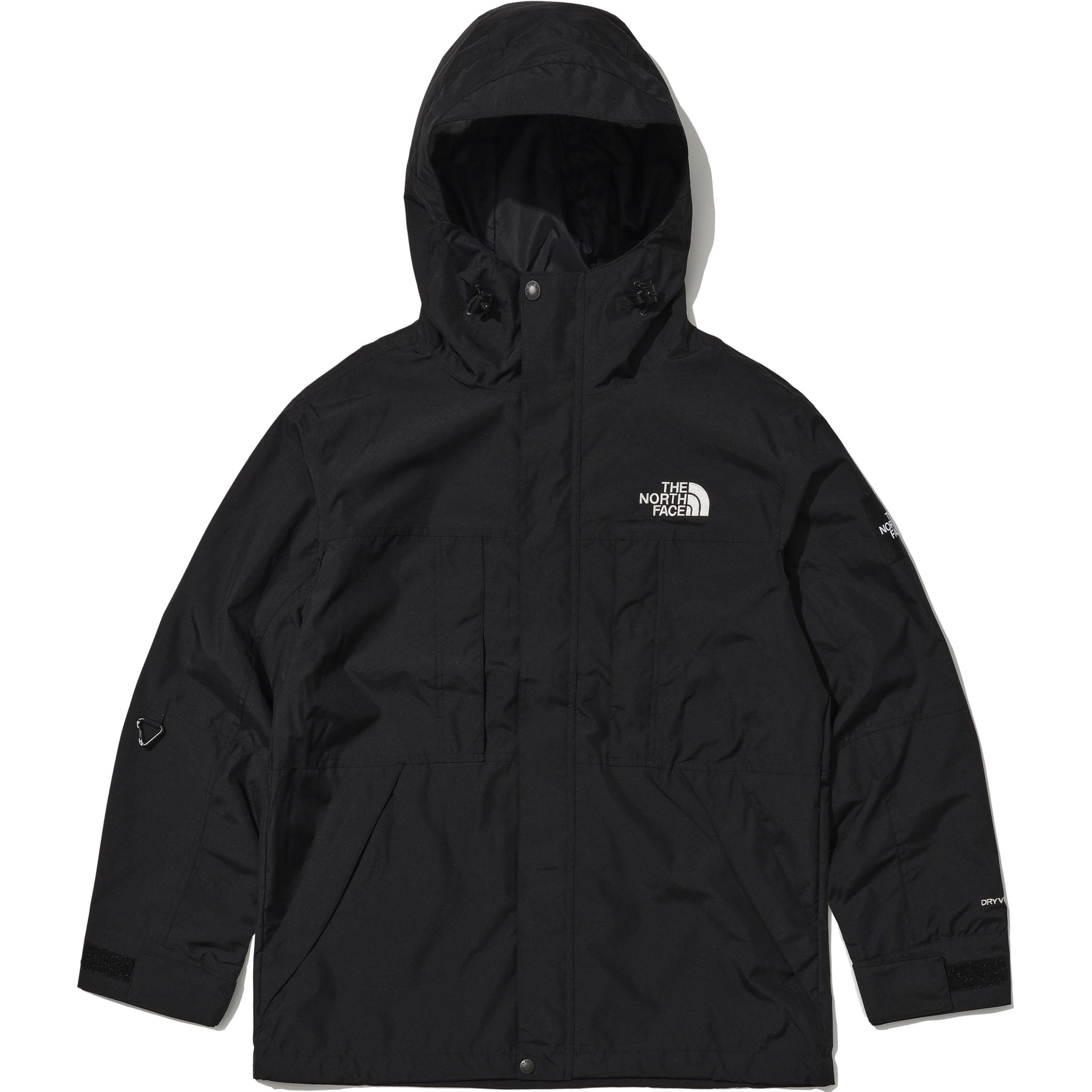 

Куртка унисекс черный The North Face