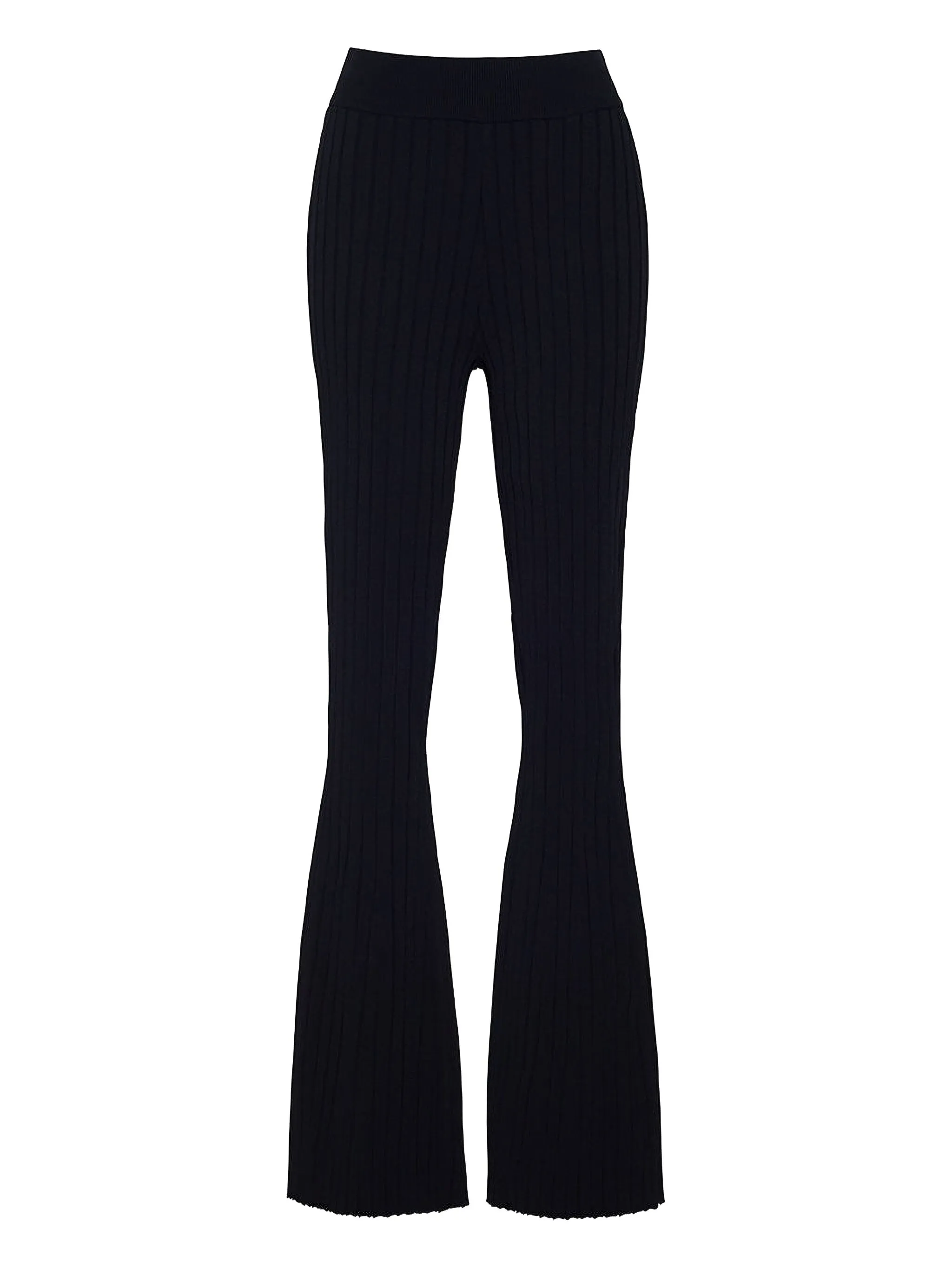 

Расклешенные брюки в рубчик Cara Cara, черный