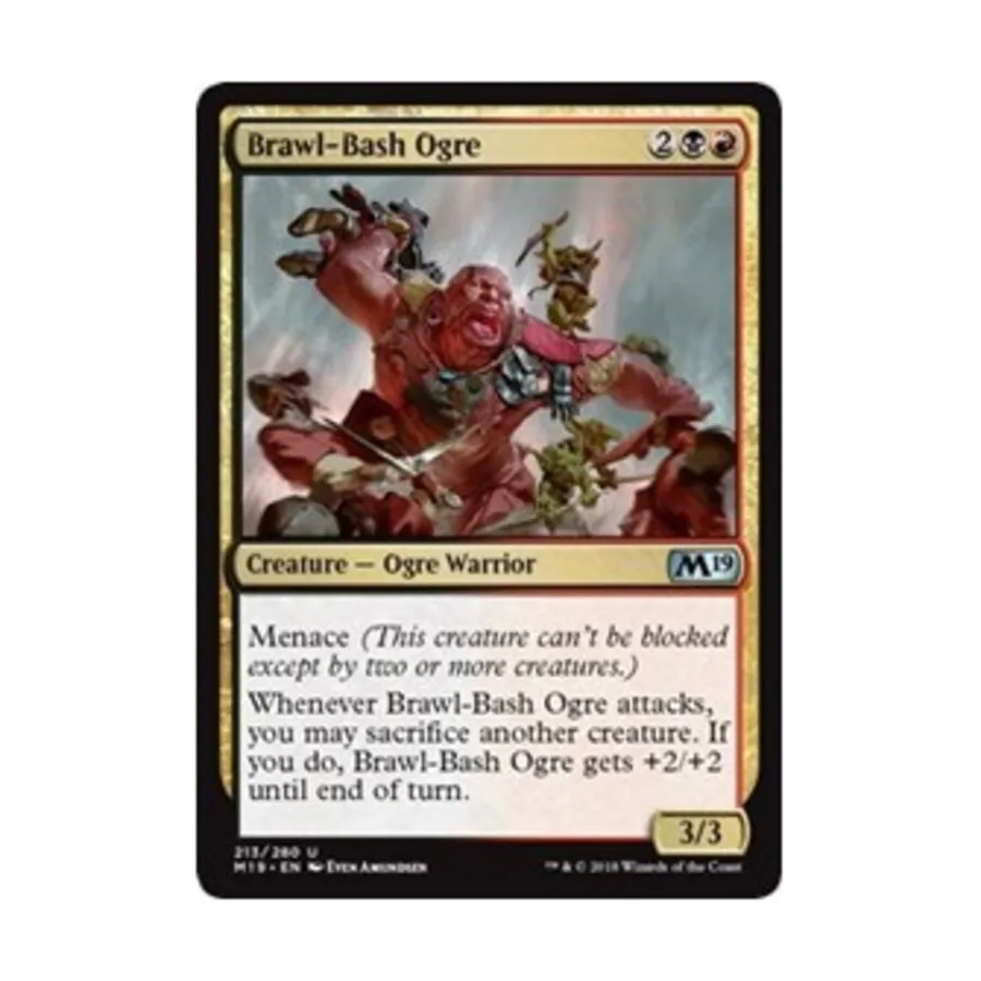 

CCG Огр Brawl-Bash (U), MTG - Core Set 2019