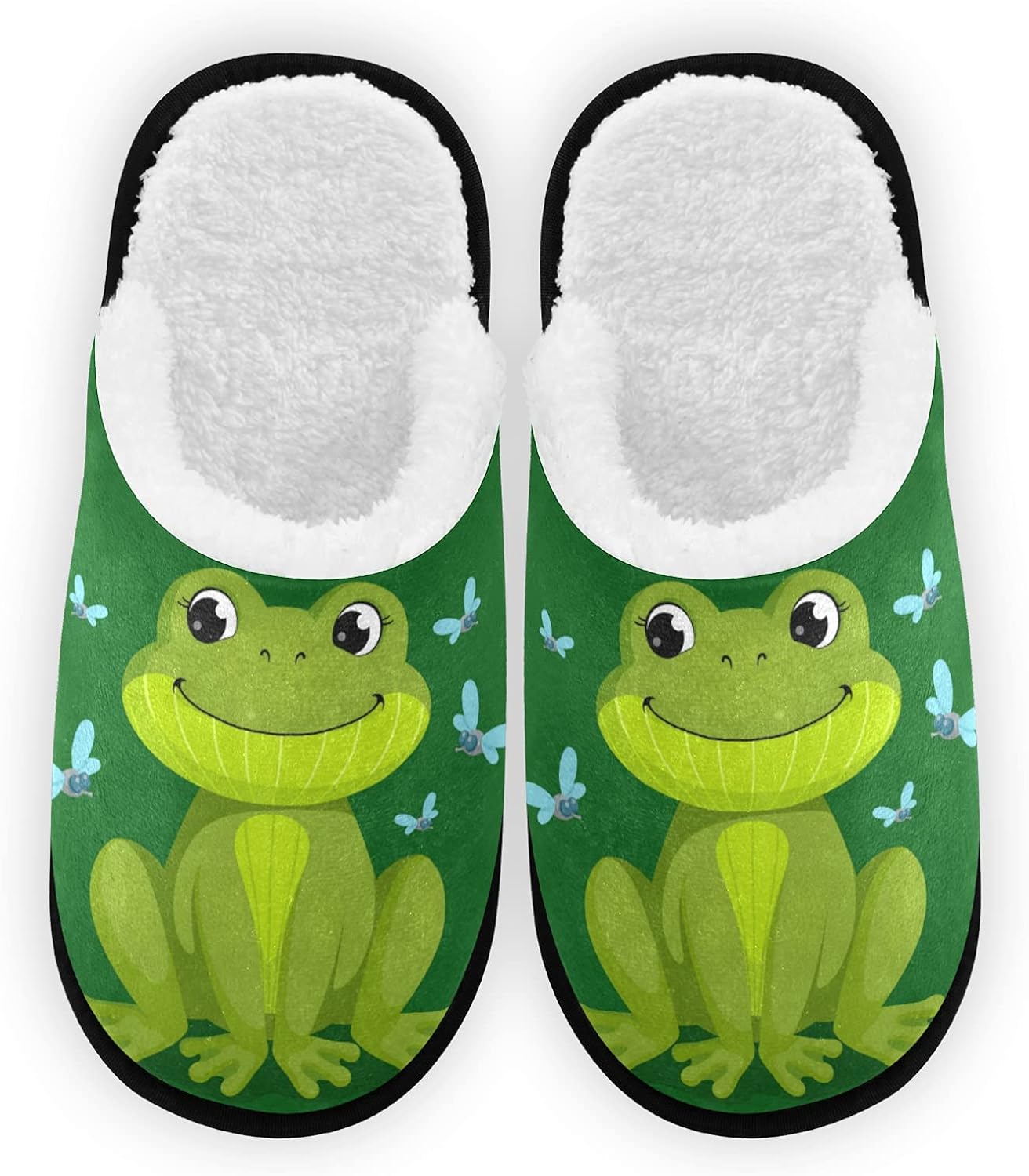

Тапочки Umidedor мягкие, нескользящие, для дома, спальни, отеля, путешествий и спа, Frog