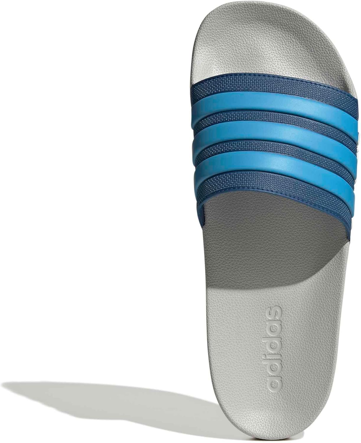 Сланцы для душа adidas Adilette для взрослых унисекс, серый — фото 2