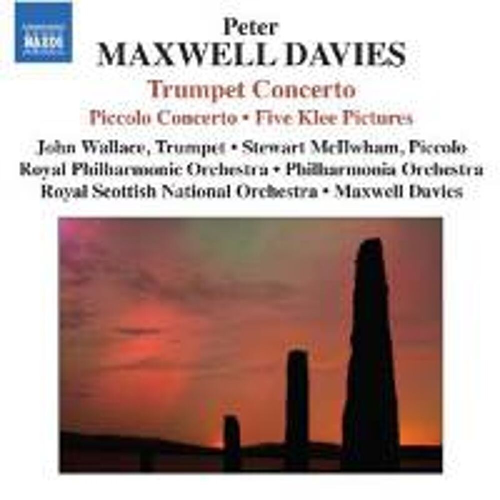 

Диск CD Piccolo Concerto Trumpet Conce - Maxwell Peter Davies