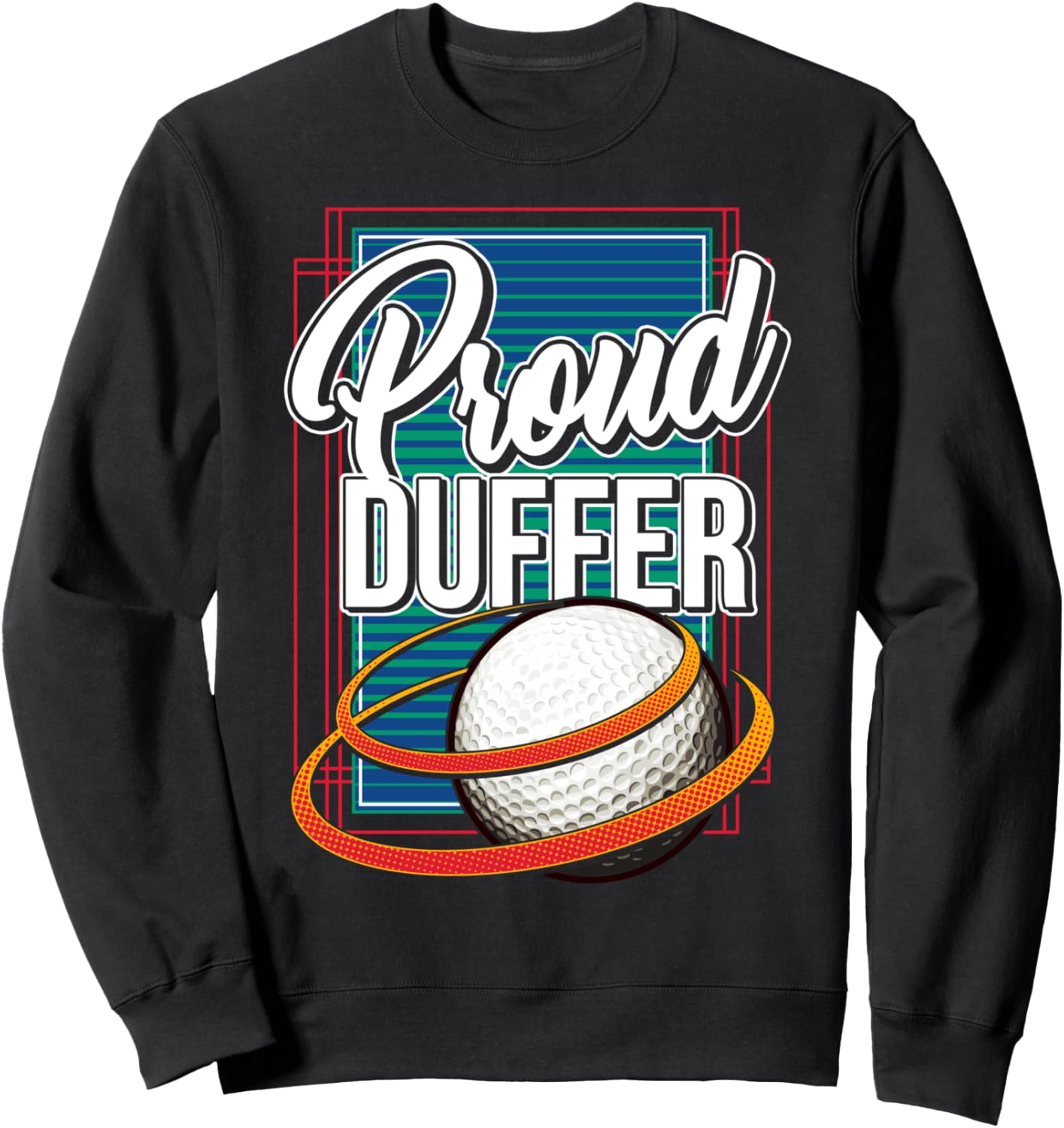 

Гордый любитель гольфа, забавная толстовка с приколом для фаната Four1Nine Golfers Official, черный