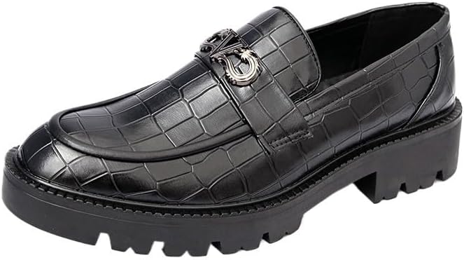 

Мужские кожаные туфли-лоаферы, деловые мокасины, слипоны, повседневные, для вождения, удобные, для вечеринок и свадеб Zestrelax, черный