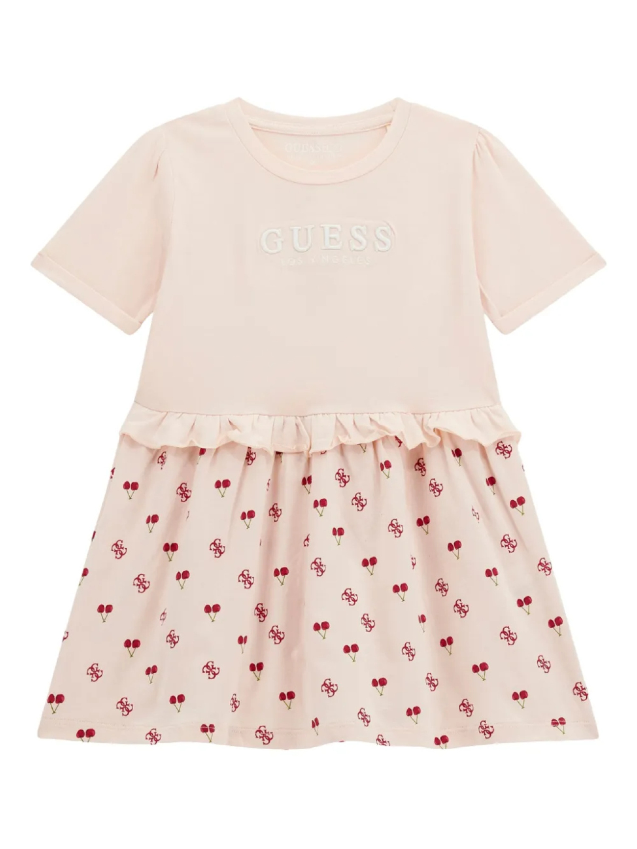 

Guess Kids детское трикотажное платье, розовый