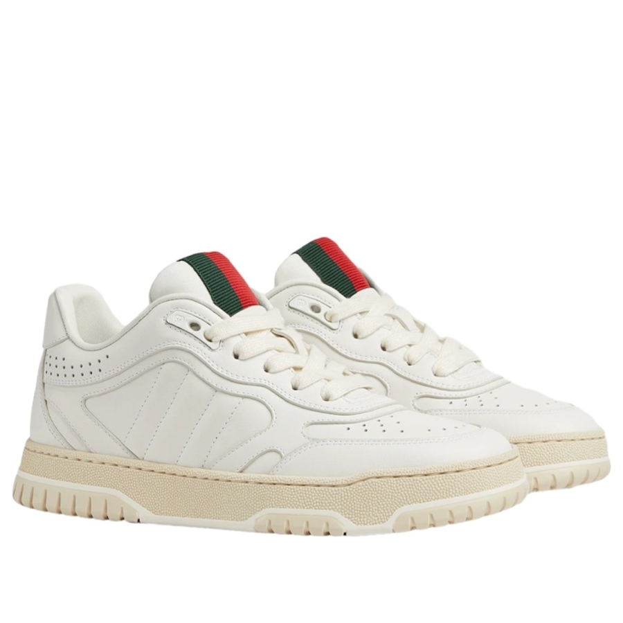 Кроссовки (WMNS) Gucci Re-Web Sneaker 'White', белый — фото 2