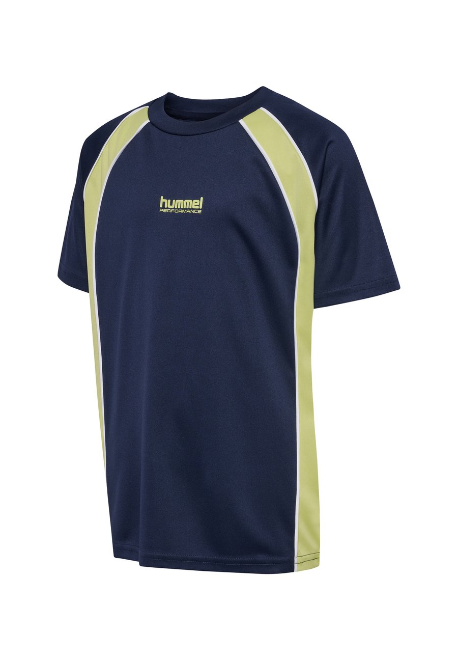 Футболка Hummel Sports T-shirt, Dress Blues/Dark Blue — фото 4