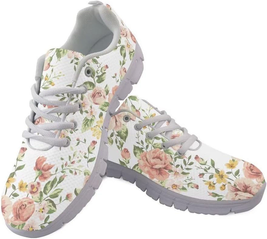 

Мужские кроссовки для ходьбы и бега AmzPrint с белой подошвой