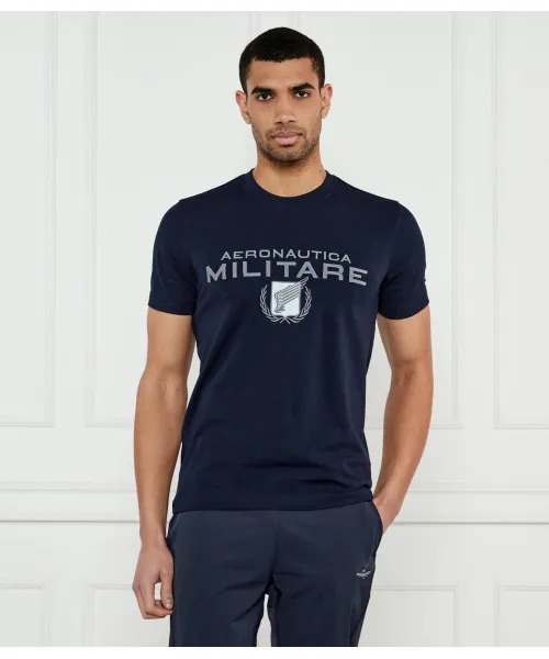

Футболка Regular fit Aeronautica Militare, синий