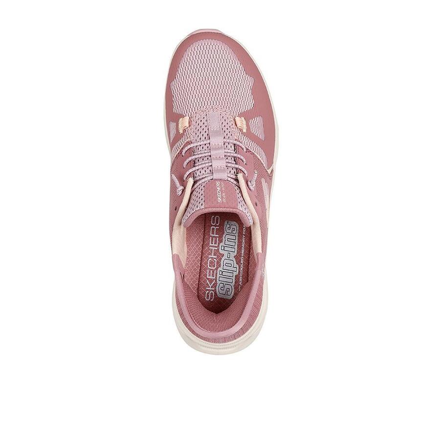 Кроссовки женские Skechers Slip-ins Gliaus-step Pro Fabric MAUVE — фото 3