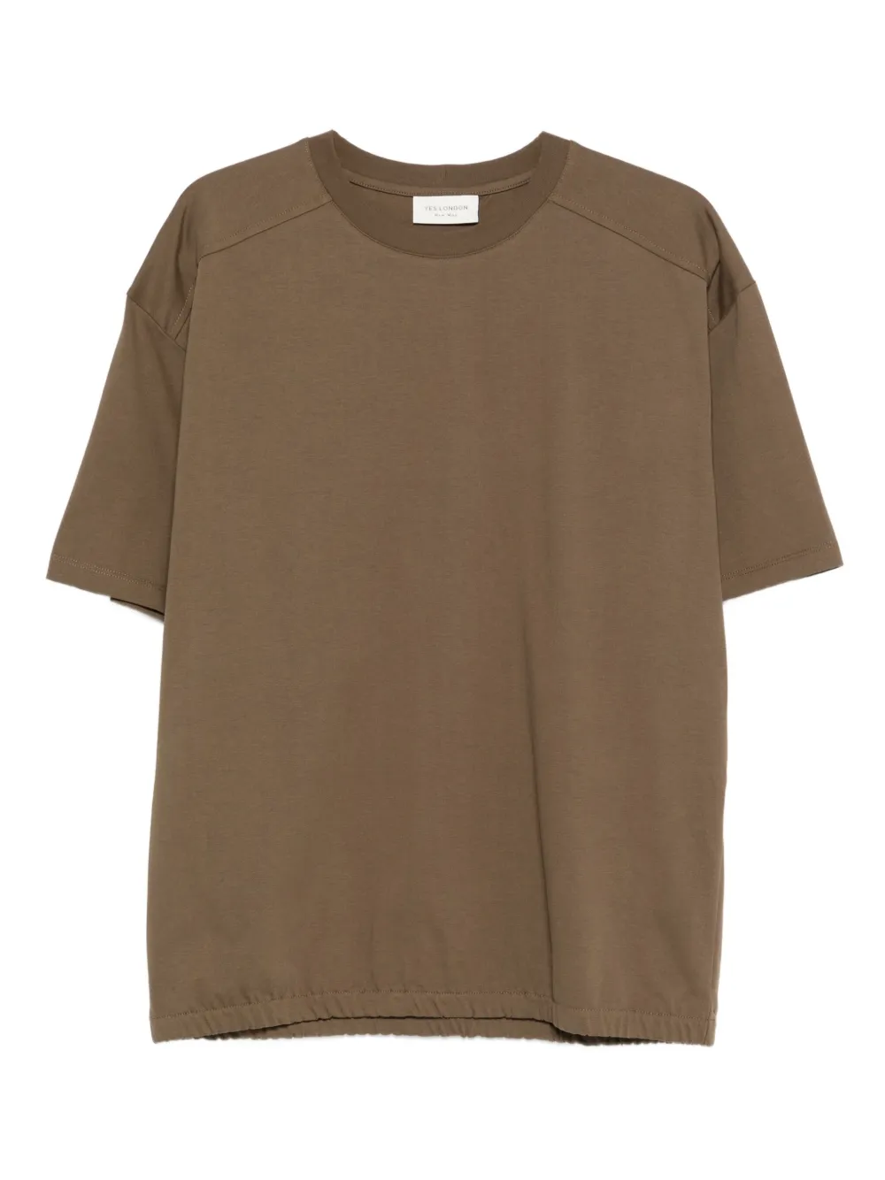 

Футболка с круглым вырезом Yes London, коричневый