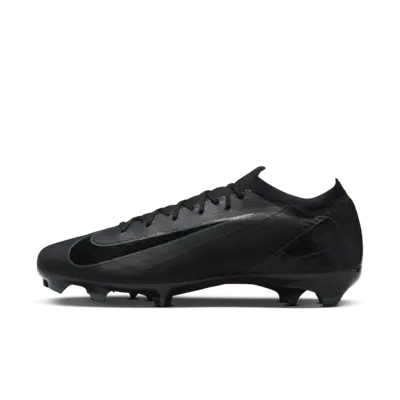 

Бутсы Nike Mercurial Vapor 16 Pro FG Low-Top Soccer Cleats, цвет Black/Deep Jungle/Black