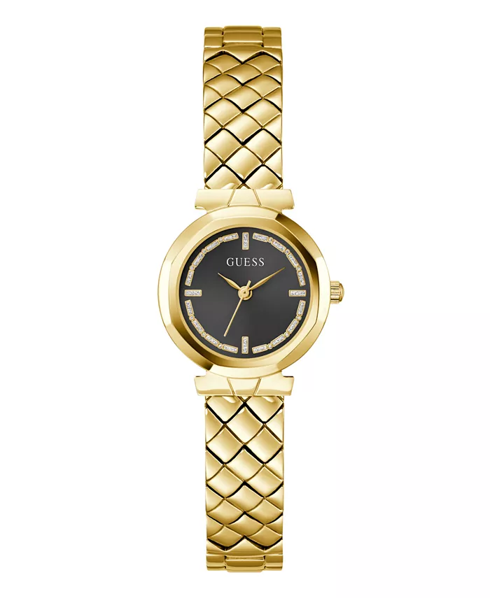 

Женские аналоговые часы в золотом тоне из стали, 26 мм Guess