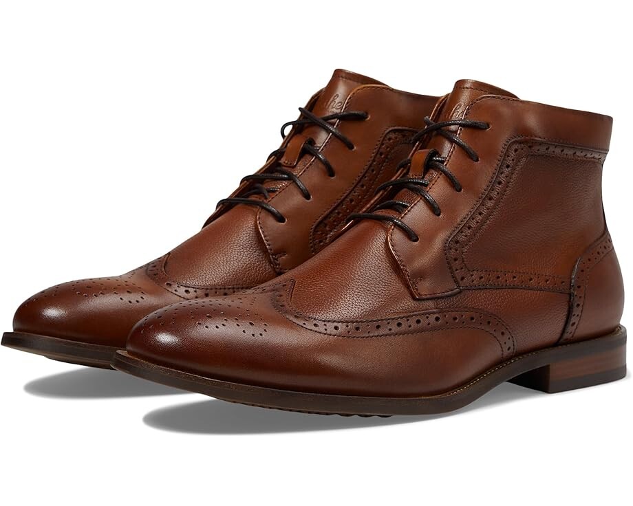 

Ботинки Florsheim Rucci Wingtip Lace Boot, цвет Cognac