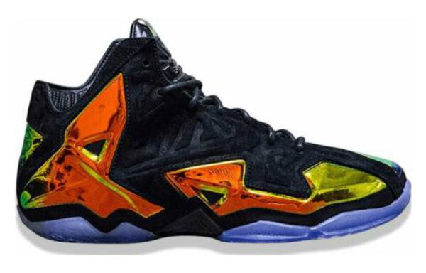 Кроссовки lebron 11 ext qs 'kings crown' Nike, черный — фото 2