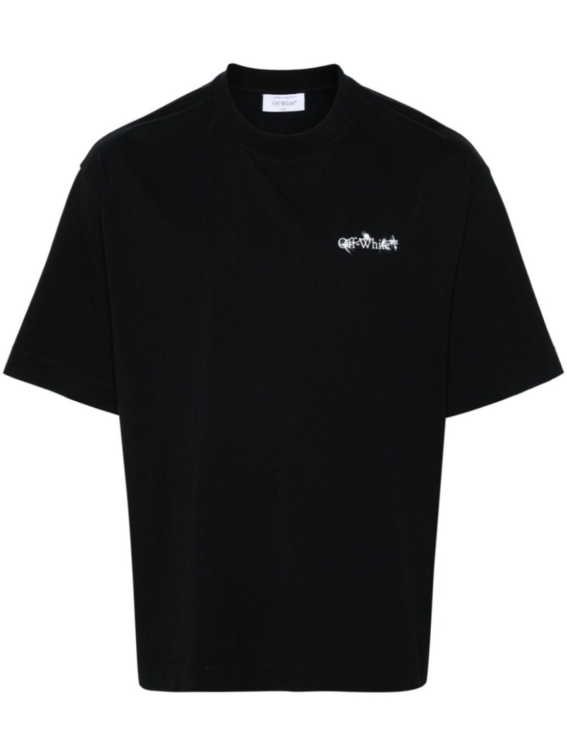 

Off-White футболка Flower Arrow, черный