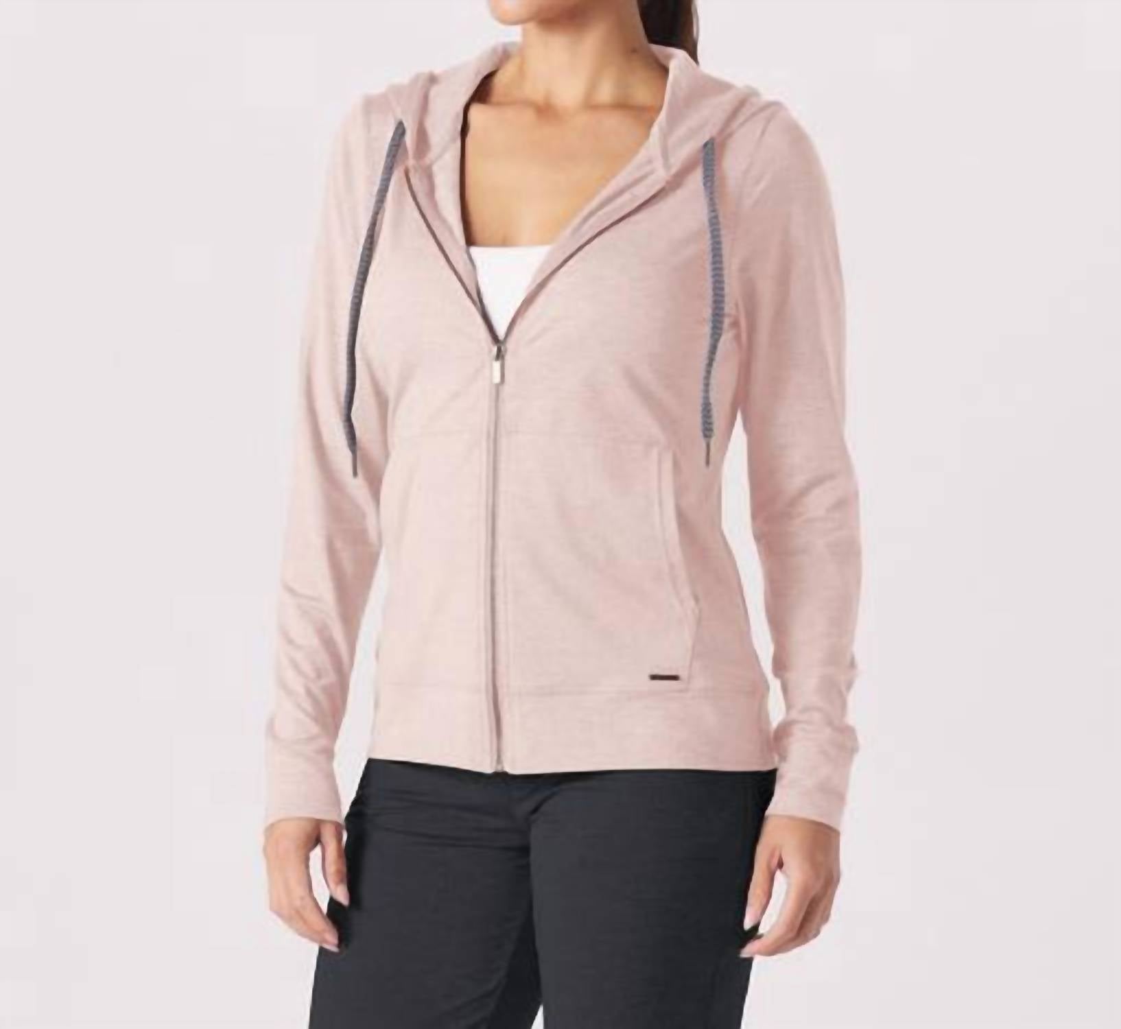 

Легкая худи на молнии Adobe Rose Marble для путешествий Glyder