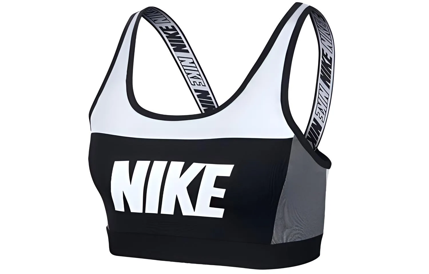 Nike Спортивное белье женское белое черное Moderate