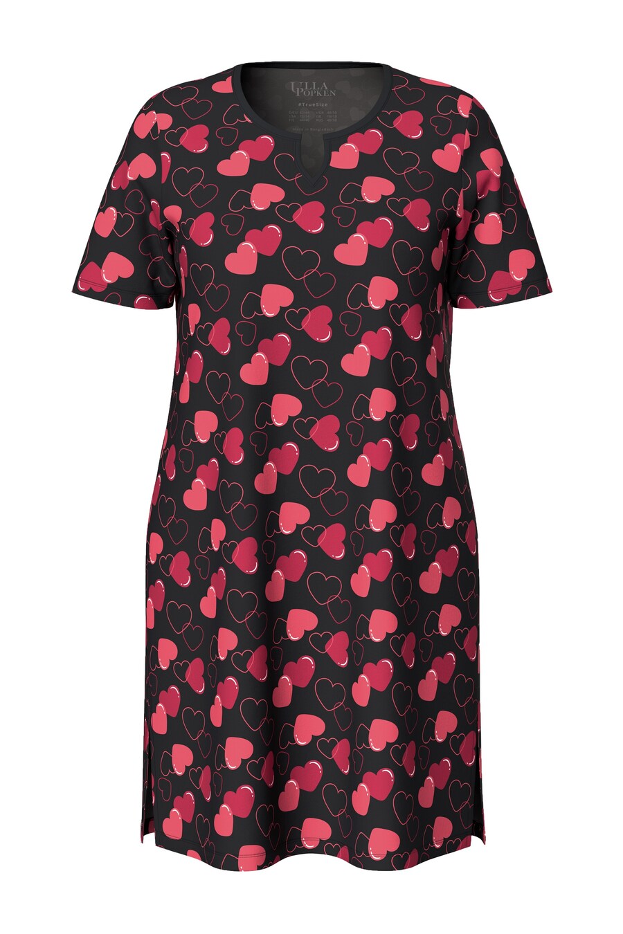 

Ночная рубашка Ulla Popken, черный