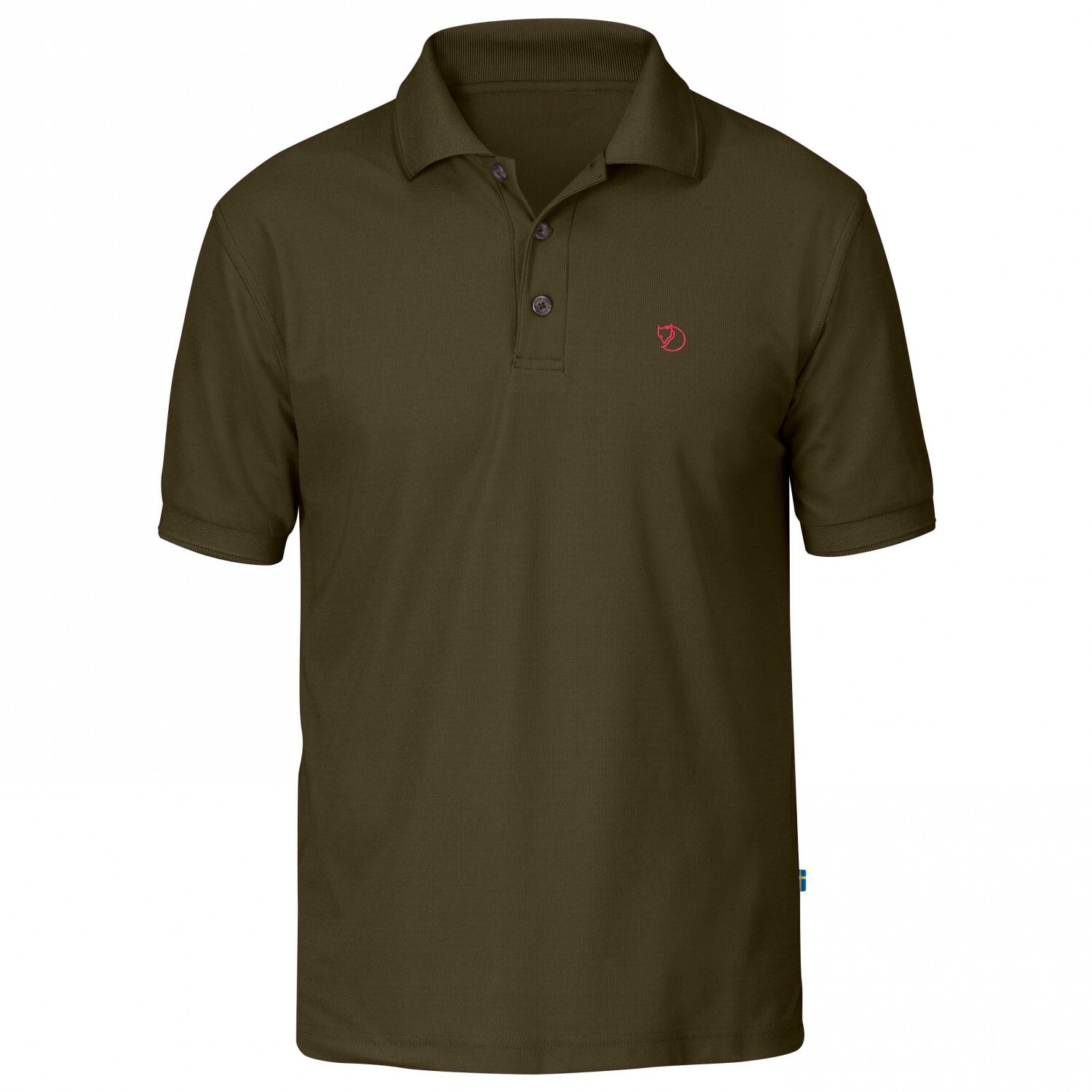 

Рубашка поло Fjällräven Crowley Piqué Shirt, цвет Dark Olive