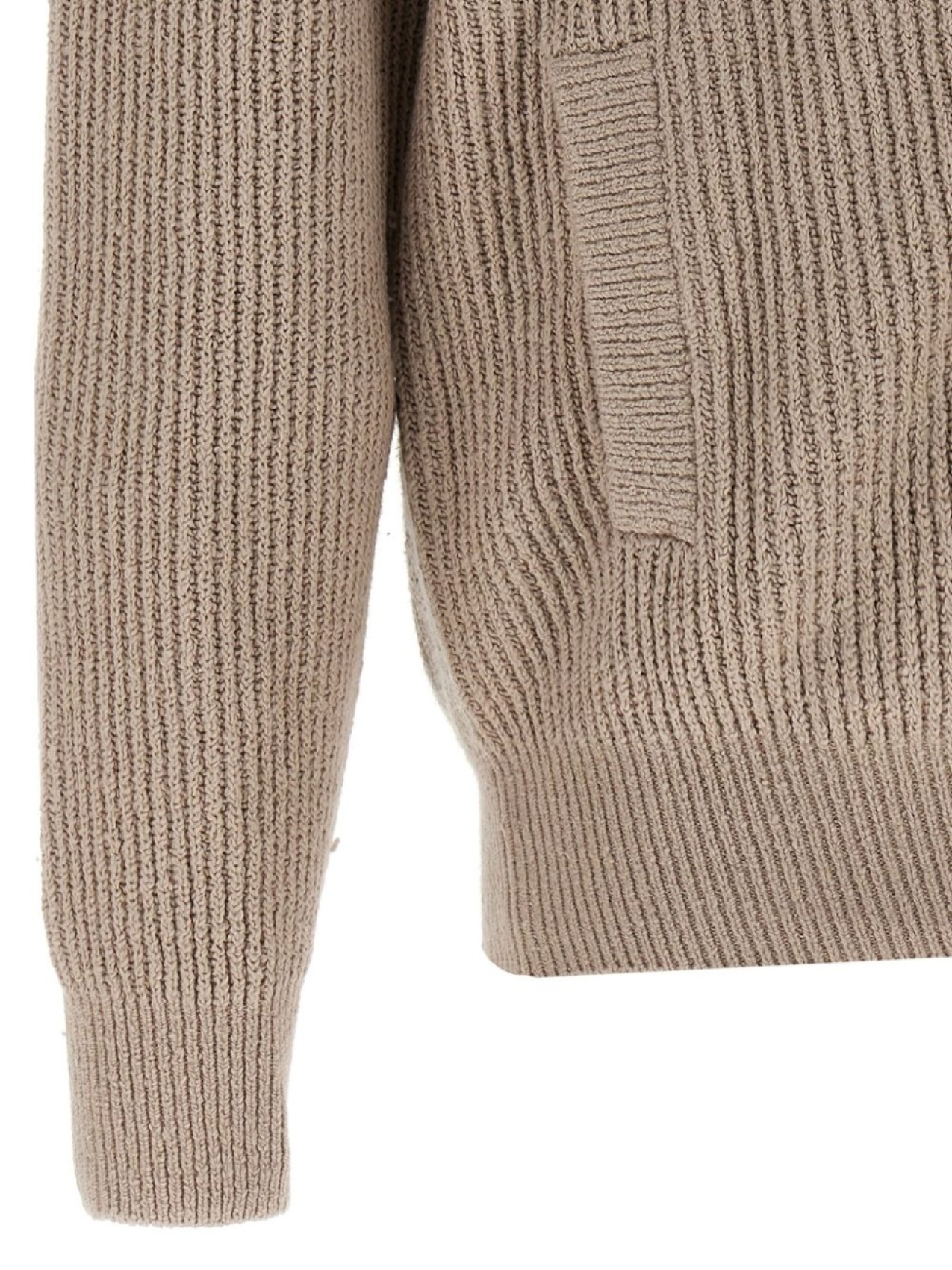 Brunello Cucinelli вязаный кардиган, нейтральный цвет — фото 4