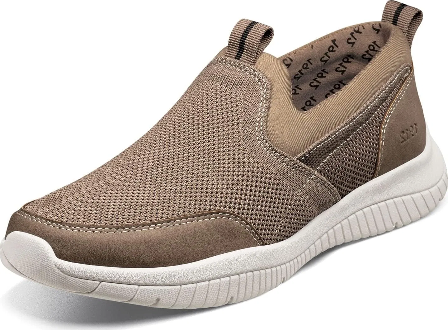 Мокасины slip-on из трикотажа Nunn Bush, Taupe