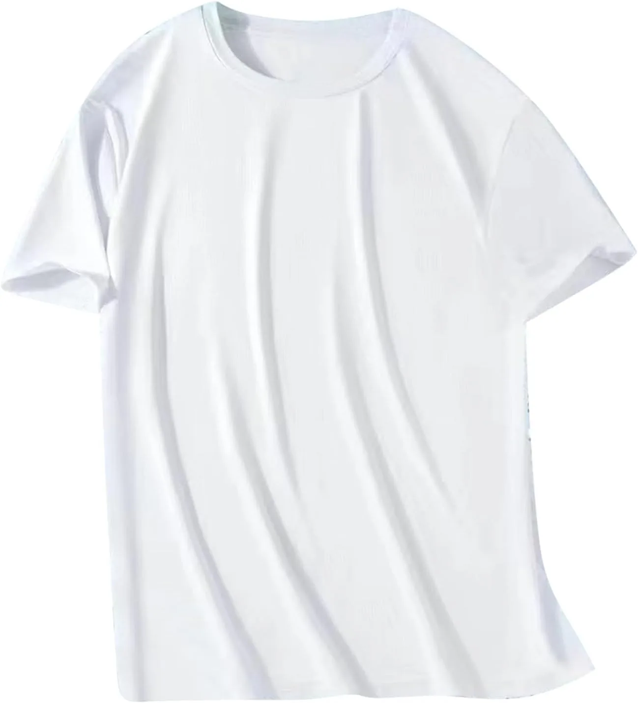 

Футболка мужская Plus Size с коротким рукавом и круглым вырезом