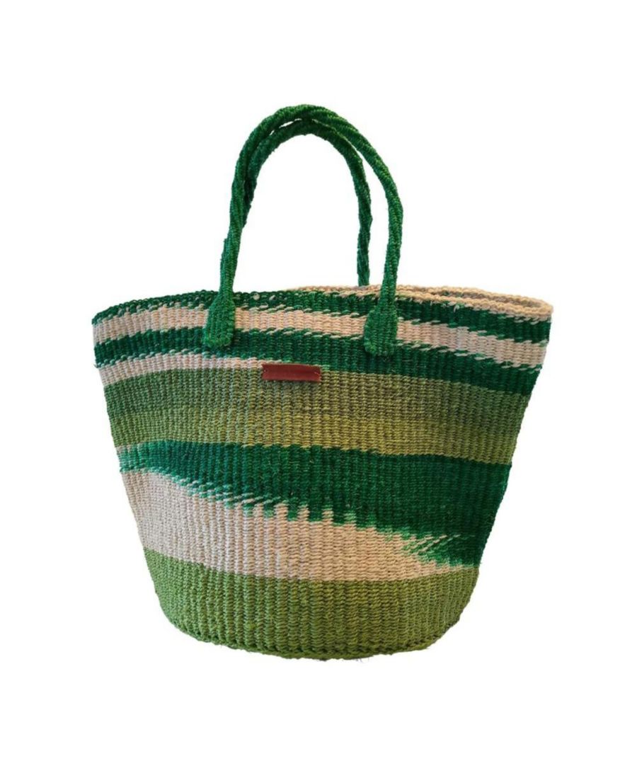 

Сумка для покупок из сизаля ручной работы с ручками SAWA SAWA, Green