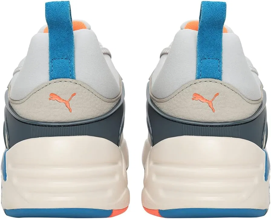 Кроссовки Puma Blaze of Glory в стиле ретро для взрослых и унисекс, Grey Violet Harbor Mist Mykonos Blue — фото 4