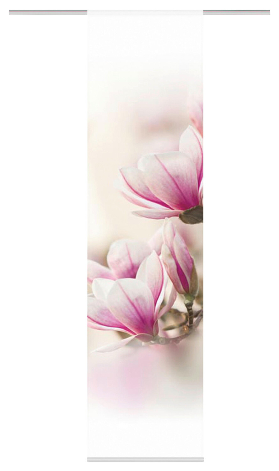 

Панельная штора магнитная 60/245 см, розовый