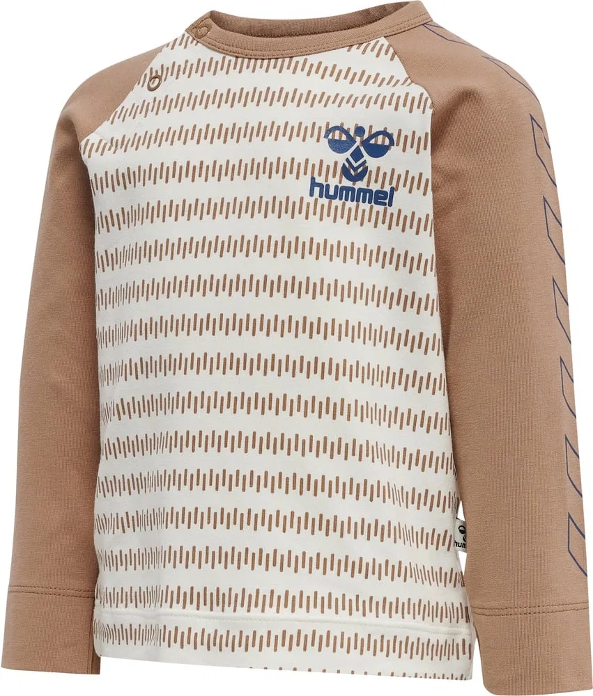 Футболка с длинным рукавом, Hummel, коричневый