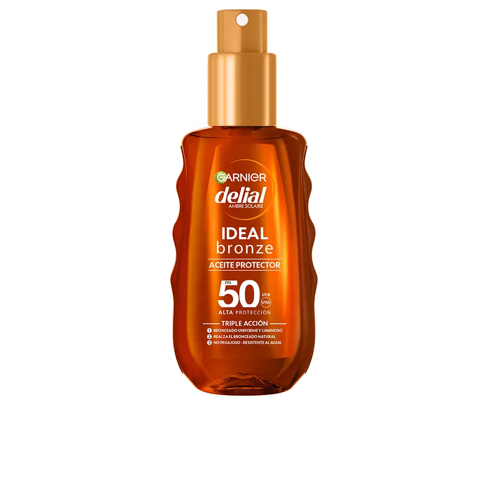 

Солнцезащитный крем Delial Ideal Bronze Aceite Protector Spf50 Garnier, 150 мл