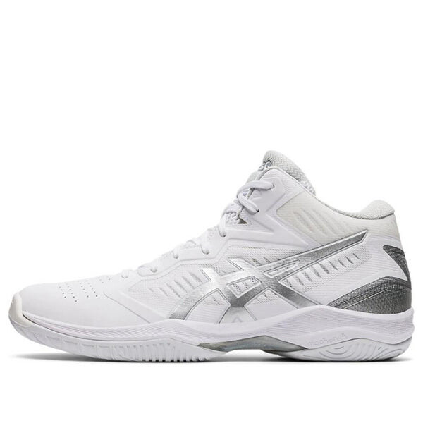 

Кроссовки gel hoop v12 нейтральные амортизированные серебристые Asics, белый