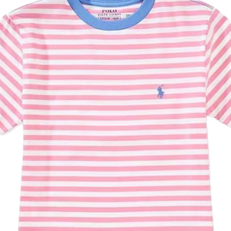 Polo Ralph Lauren Футболка розовая детская — фото 4