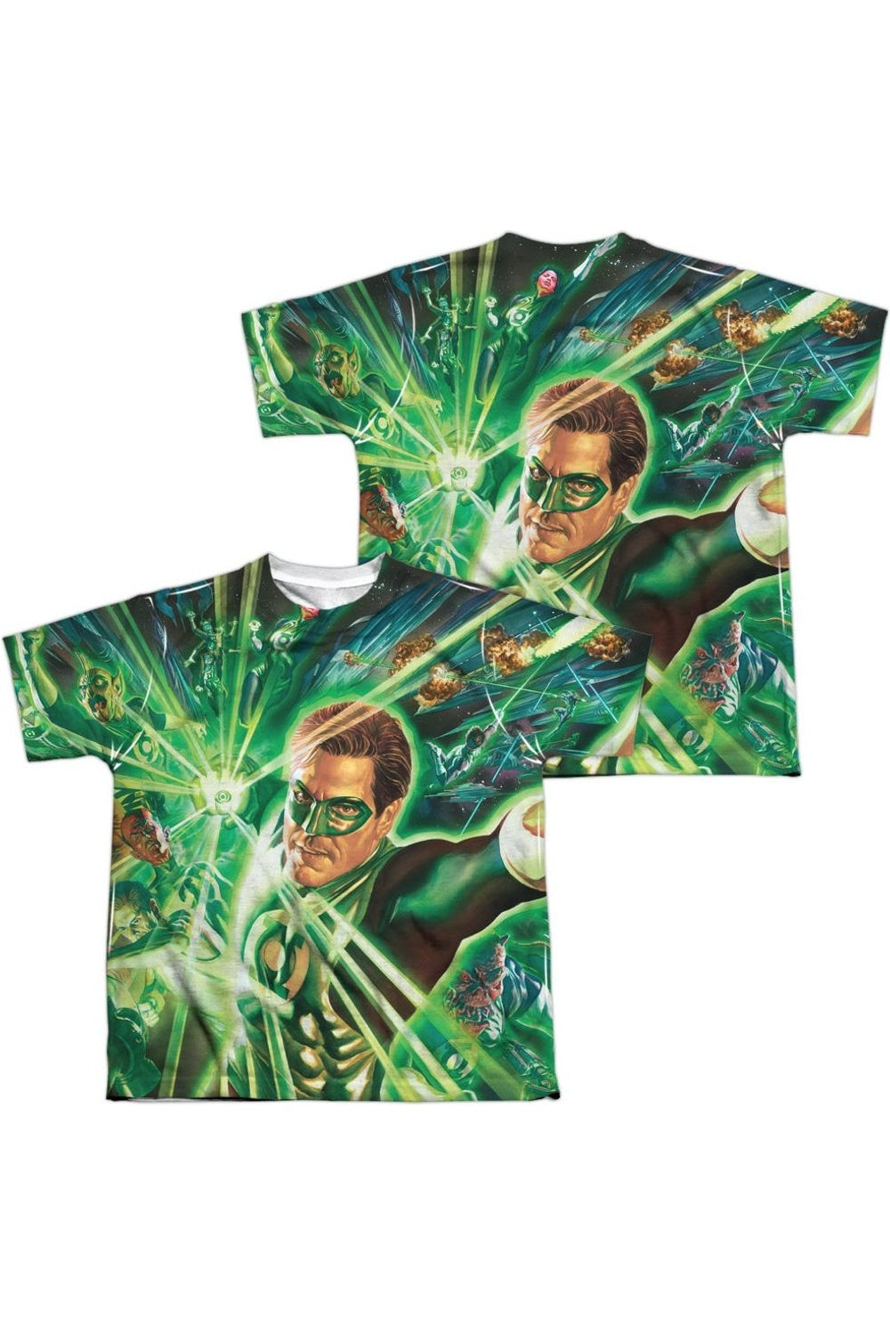 

Футболка Green Lantern Lantern Burst с коротким рукавом для детей Gildan