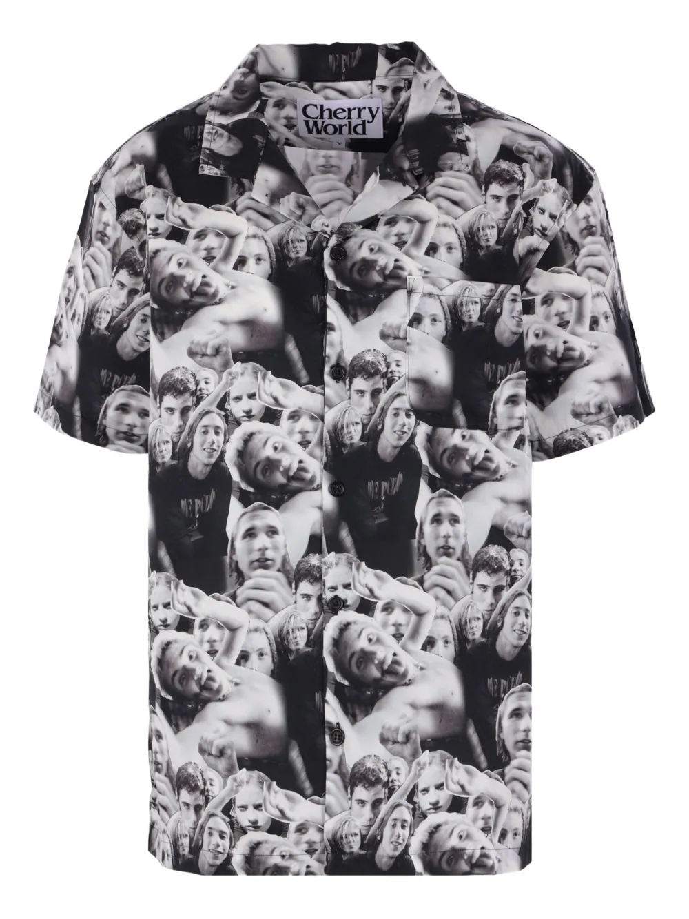 

Рубашка с короткими рукавами и принтом Glenapalooza Cherry World, черный